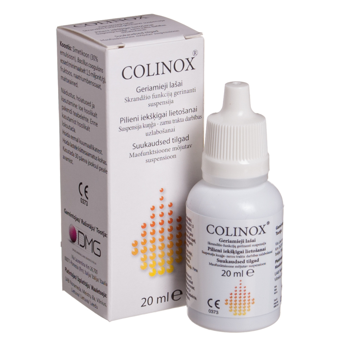 COLINOX, lašai, 20 ml