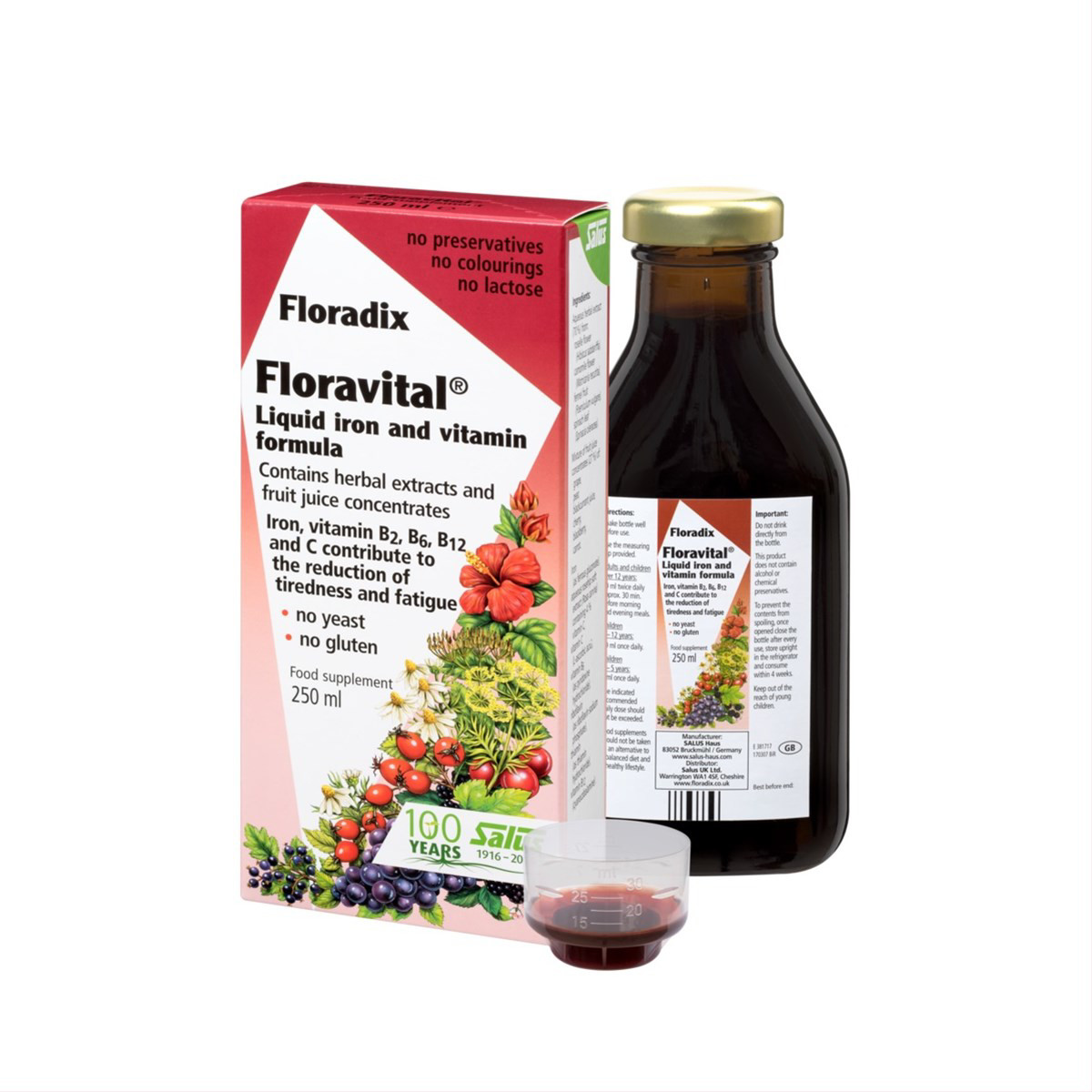 FLORADIX FLORAVITAL, 250 ml