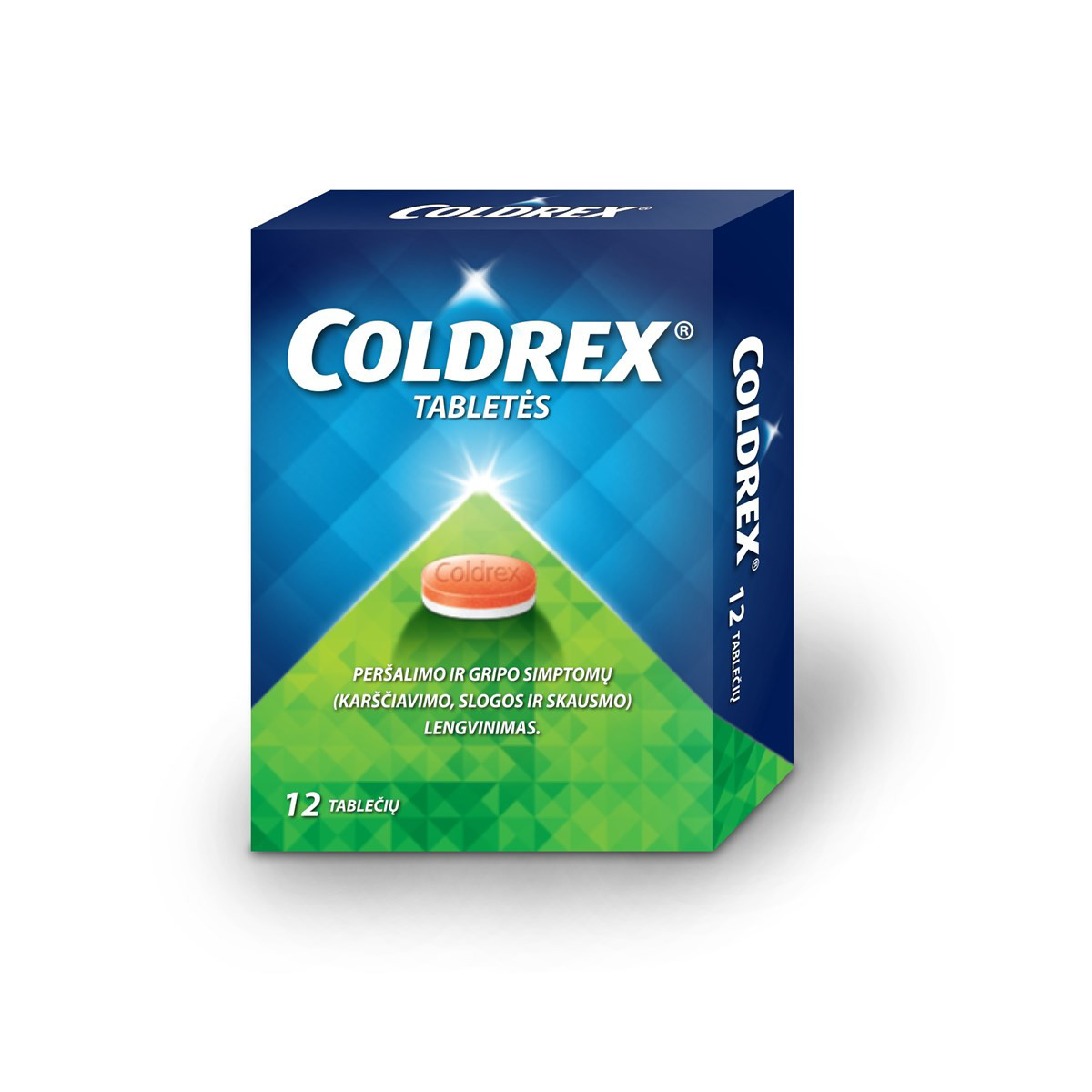 COLDREX, tabletės, N12