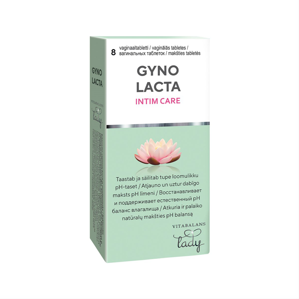 GYNOLACTA, 8 vaginalinės tabletės