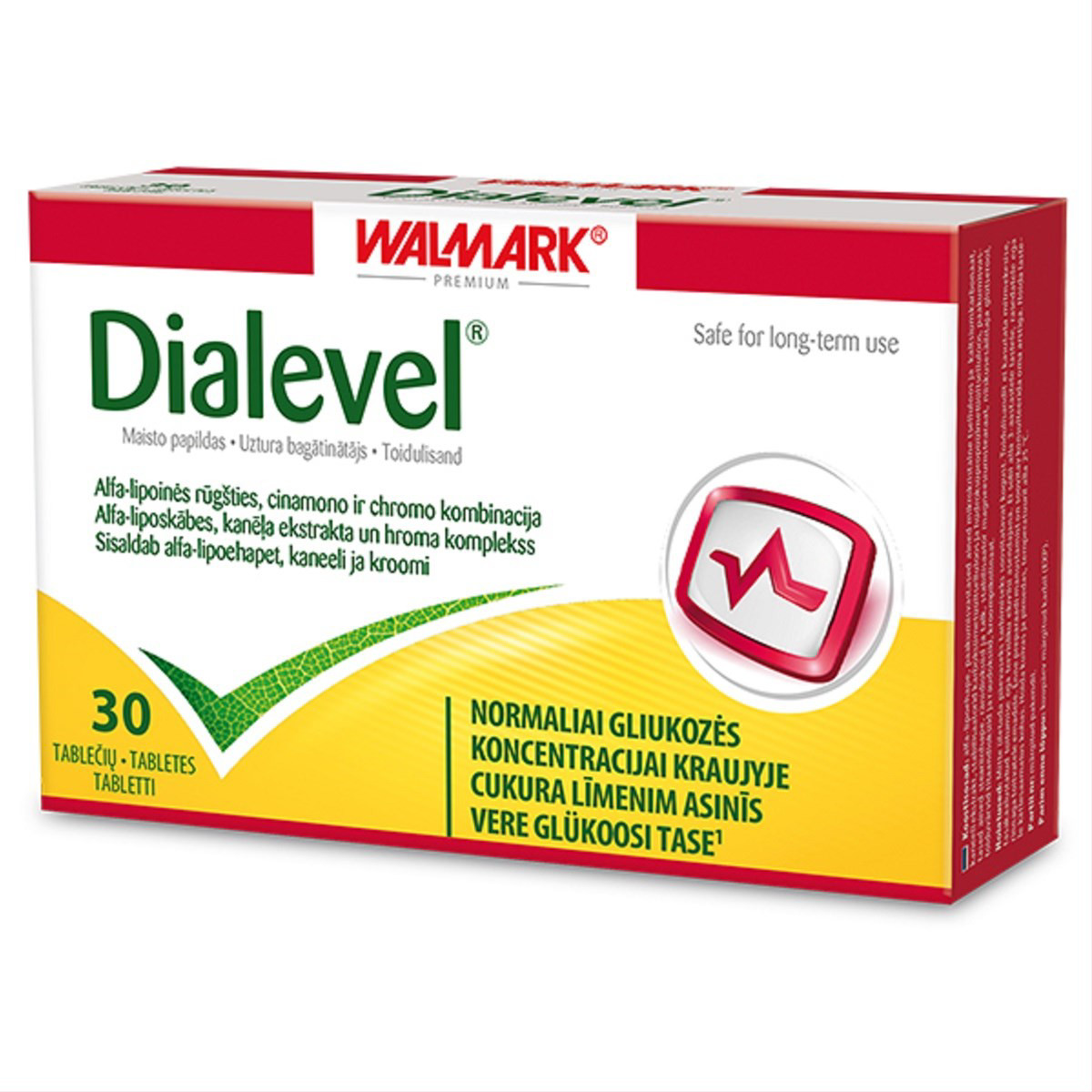 WALMARK DIALEVEL, 30 tablečių