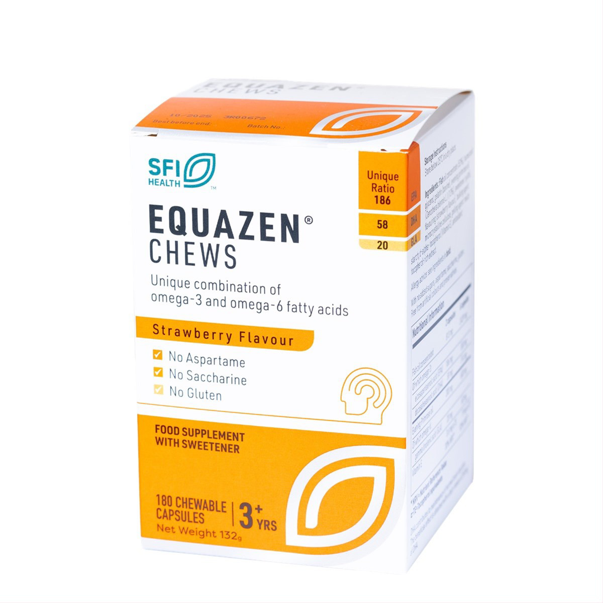 EQUAZEN CHEWS, 180 kramtomų kapsulių