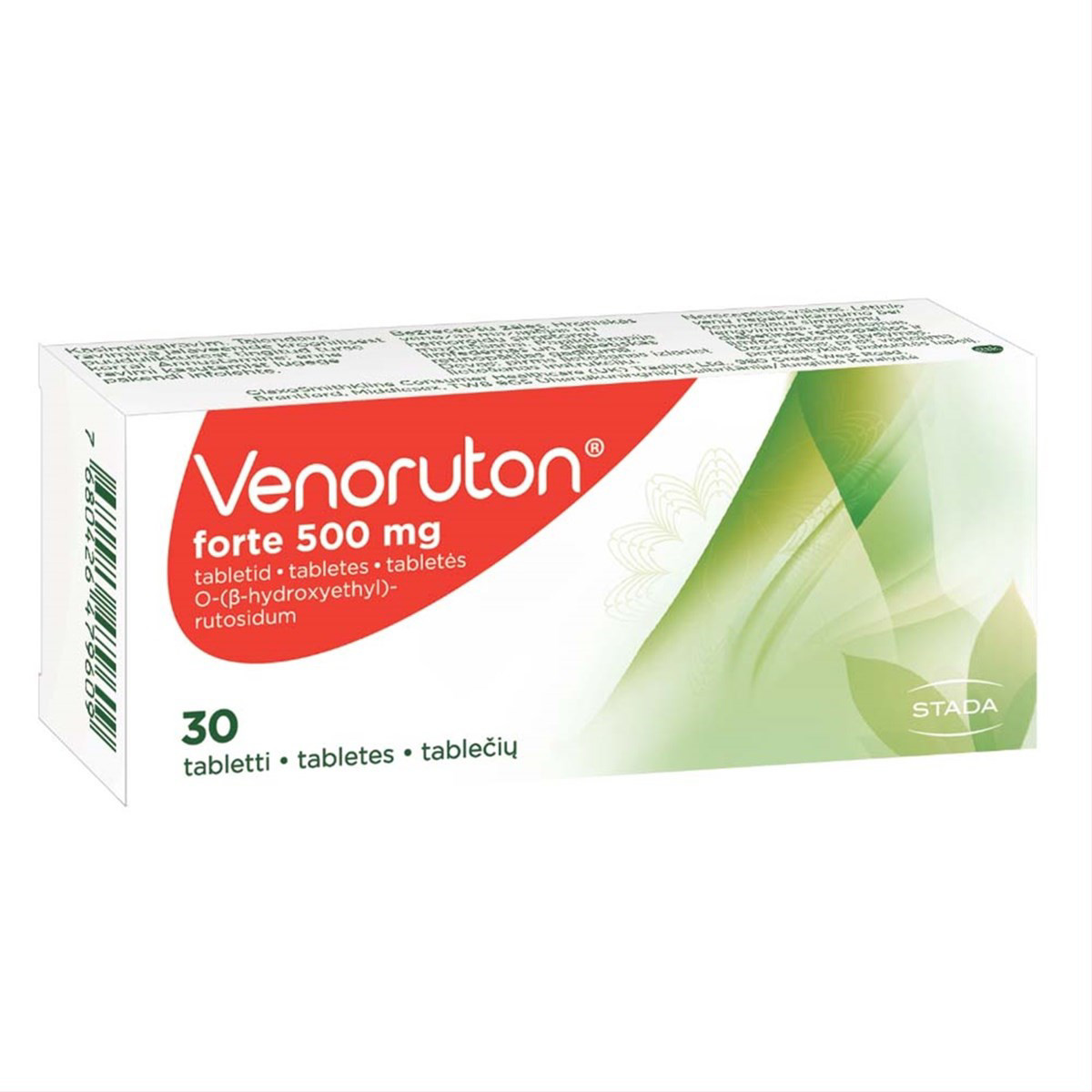 VENORUTON FORTE, 500 mg, tabletės, N30