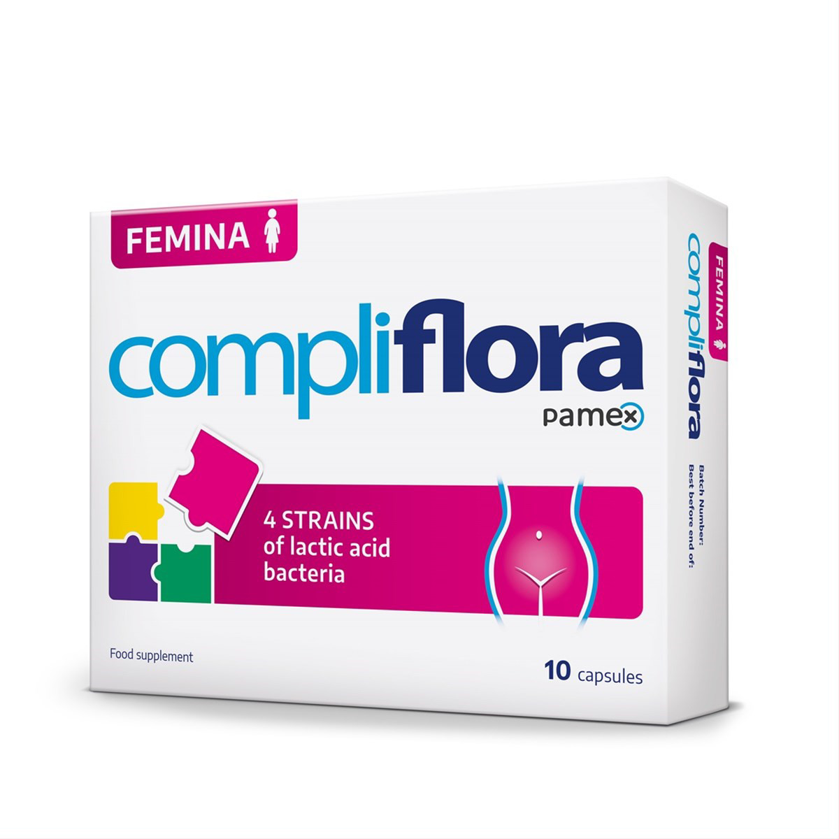 COMPLIFLORA FEMINA, 10 kapsulių