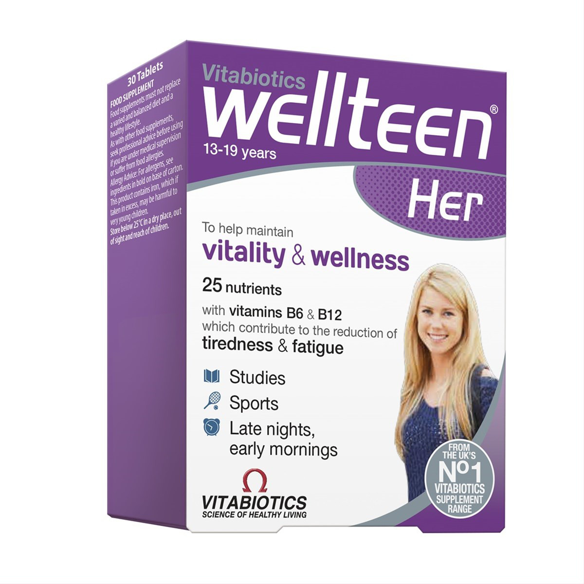 WELLTEEN HER, 30 tablečių