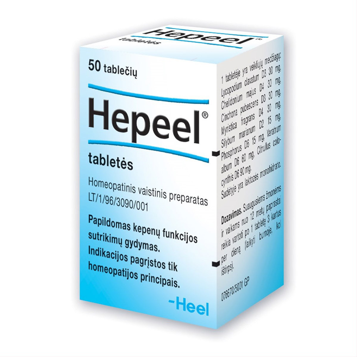HEPEEL, tabletės, N50