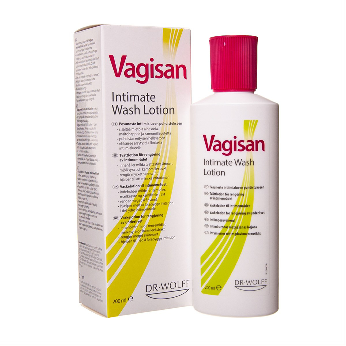 VAGISAN, intymios higienos prausiklis, 200 ml