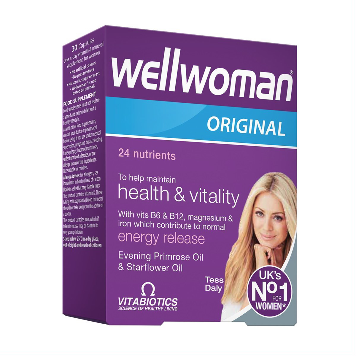 WELLWOMAN, 30 kapsulių