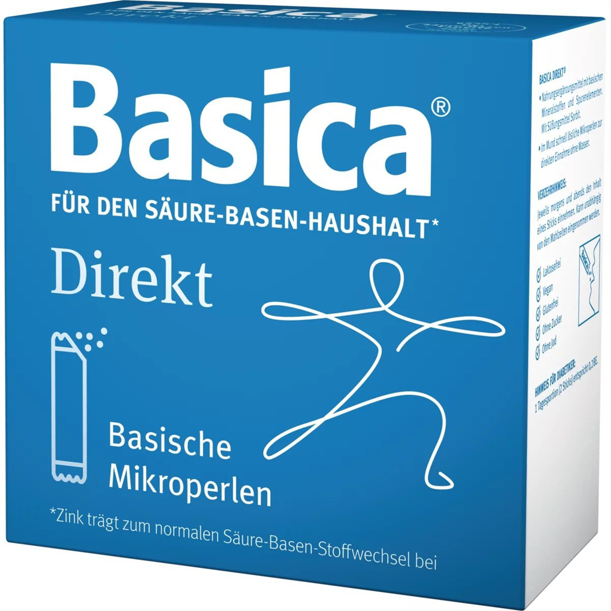 BASICA DIRECT, geriamieji milteliai, 30 pakelių