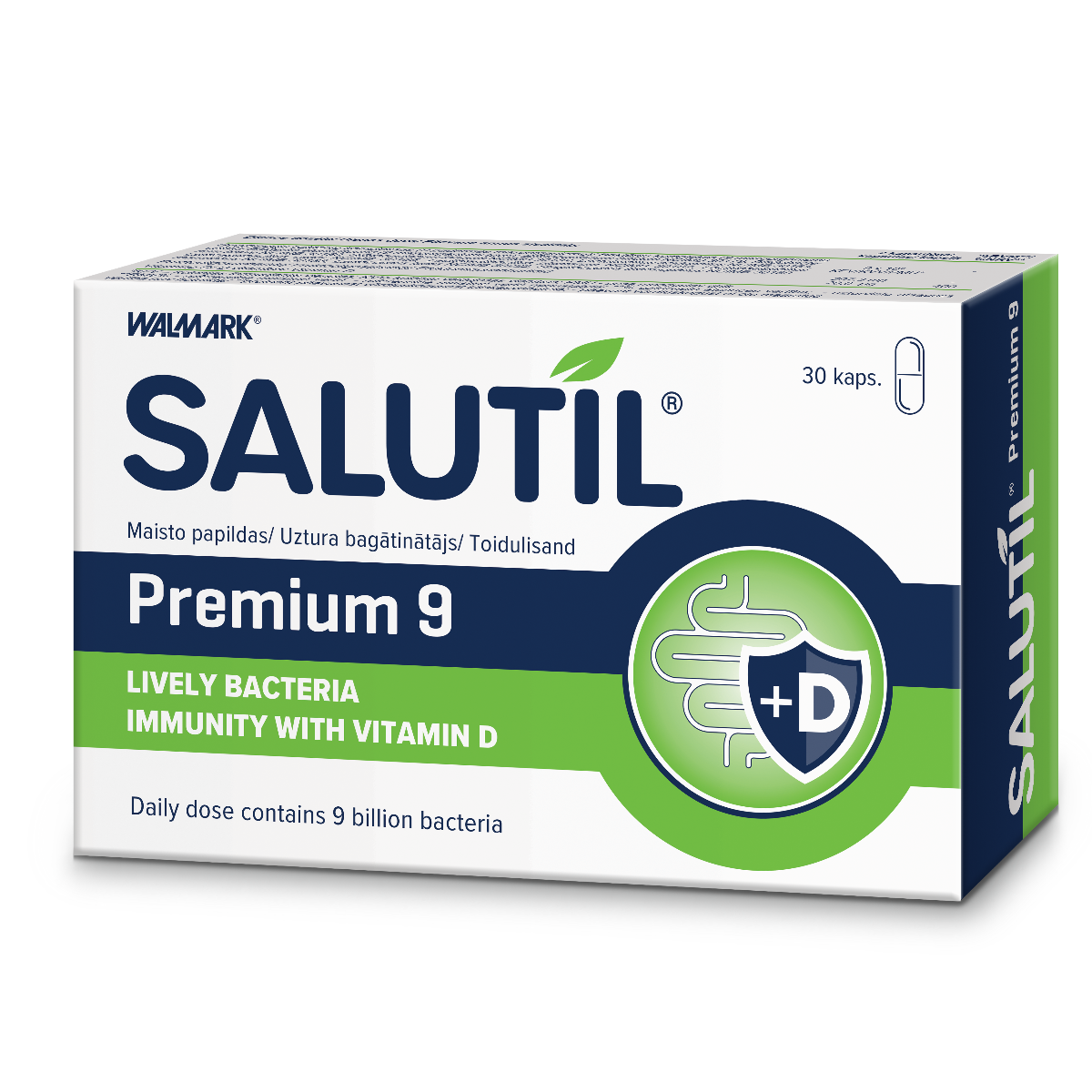 SALUTIL PREMIUM 9, 30 kapsiulių
