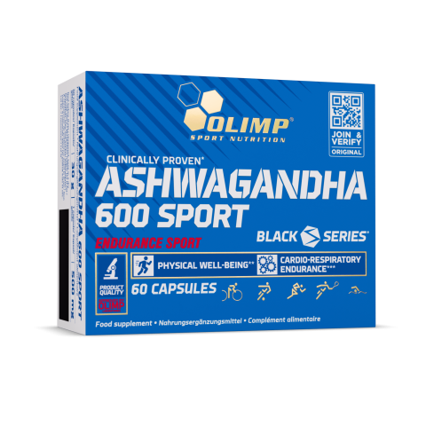Maisto papildas Olimp Ashwagandha 600 Sport 60 kaps.