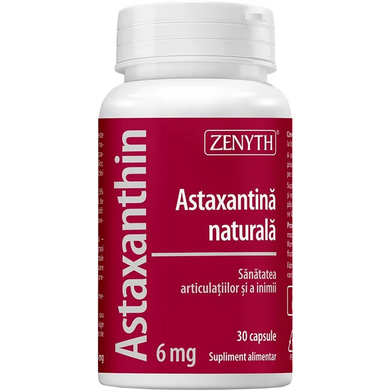 ZENYTH, Astaksantinas 6 mg., 30 kapsulių