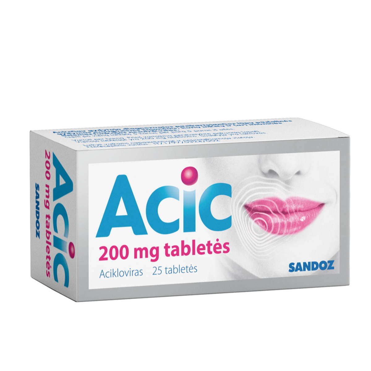 ACIC, 200 mg, tabletės, N25