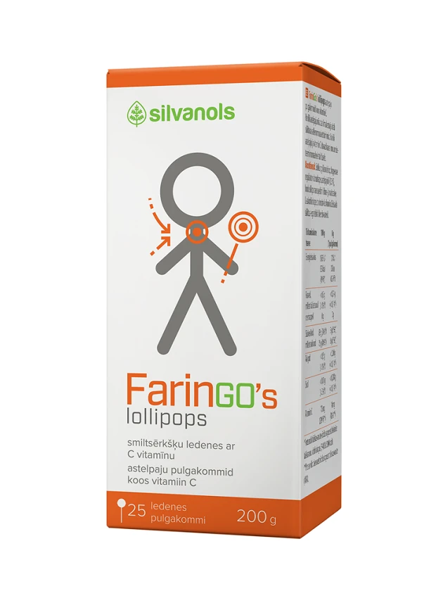 Silvanols FarinGos Lollipops ledenes N25