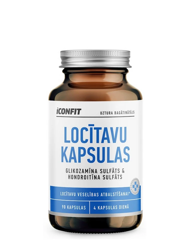 ICONFIT Locītavu kapsulas (Glikozamīns un hondroitīns) N90