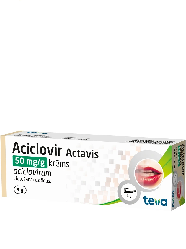 Aciclovir Actavis krēms 5g