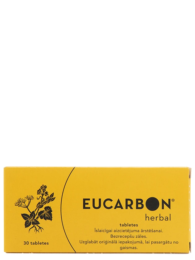 Eucarbon Herbal tabletes N30