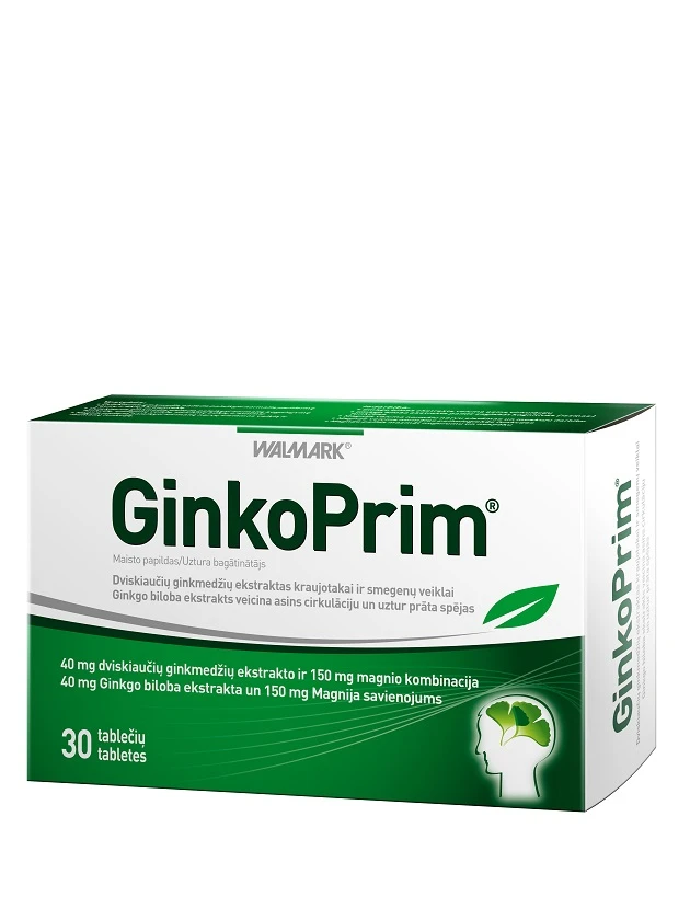 Walmark GinkoPrim 40mg tabletes N30