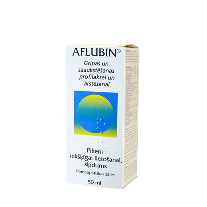 AFLUBIN pilieni 50ml