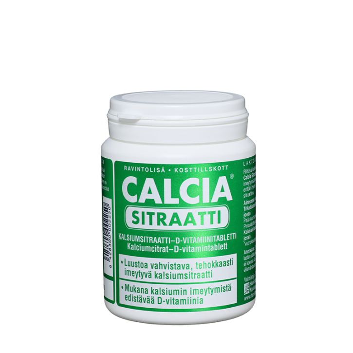 CALCIA SITRAATI AR D vit. tabletes N160 / HKK