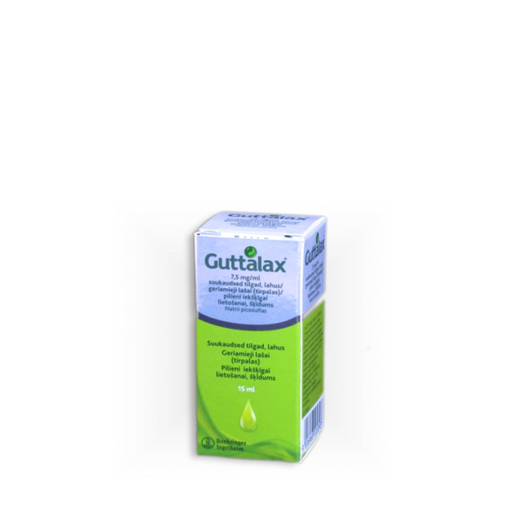 GUTTALAX 7,5mg/ml pilieni 15ml