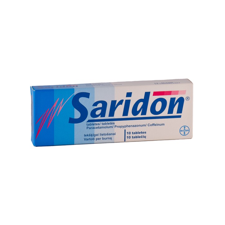 SARIDON tabletes N10