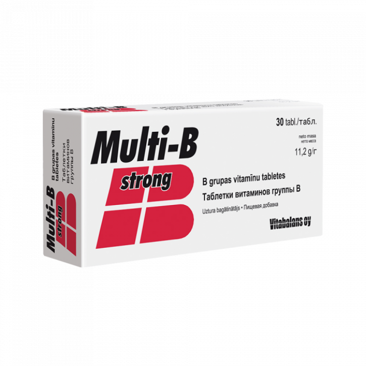 MULTI-B STRONG TABLETES  N30