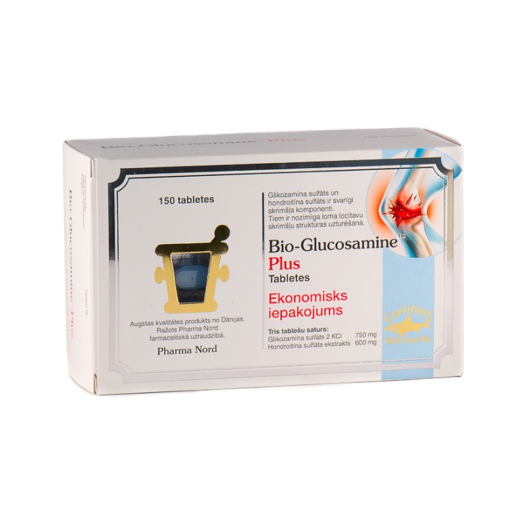 BIO-GLUCOSAMIN PLUS tabletes N150