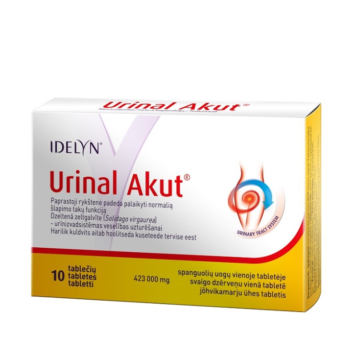 URINAL AKUT tabletes N10/ IDELYN (WALMARK)