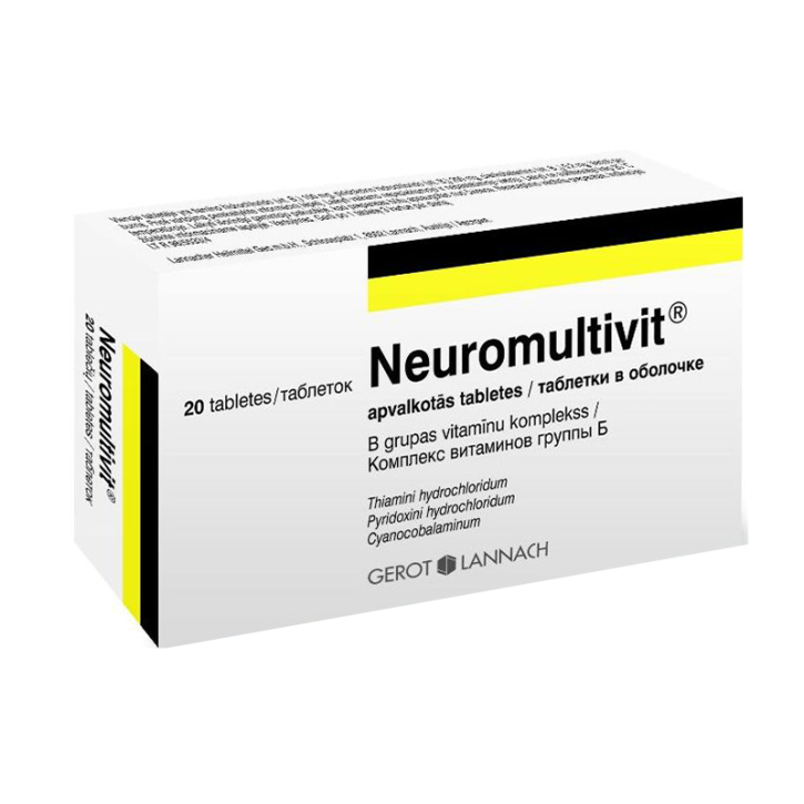 NEUROMULTIVIT  tabletes N20