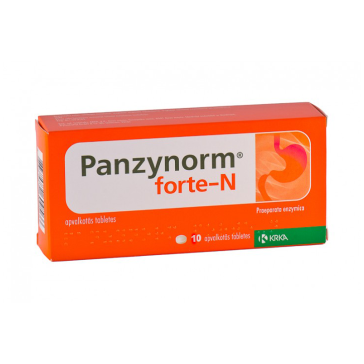 PANZYNORM FORTE-N tabletes N10