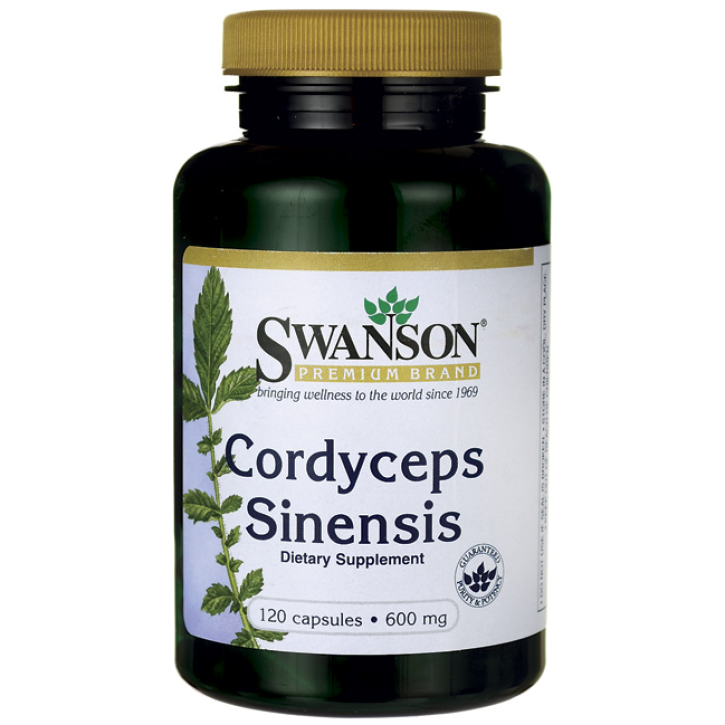 SWANSON KORDICEPS / CORDYCEPS SINENSIS kapsulas N120