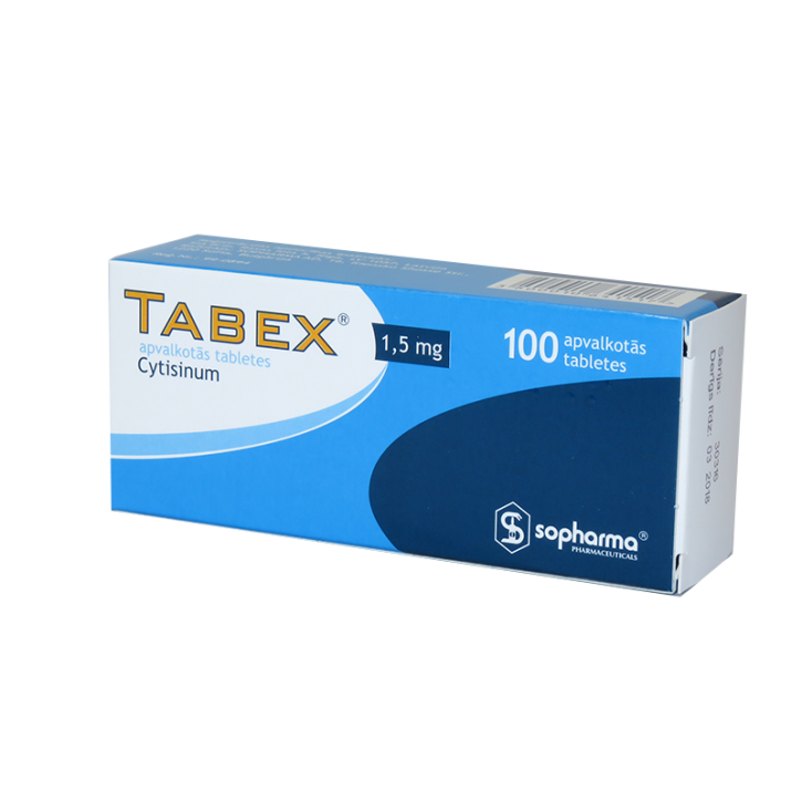 Tabex 1.5mg tabletes N100