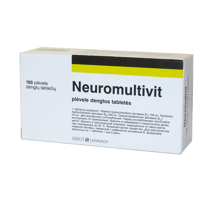 NEUROMULTIVIT tabletes N100