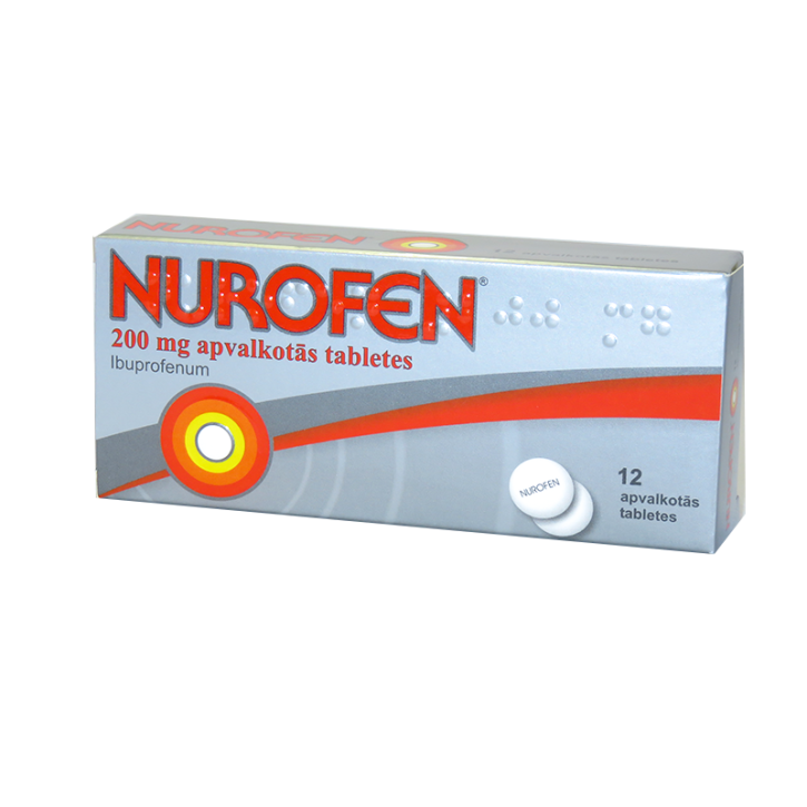 NUROFEN tabletes 200mg N12