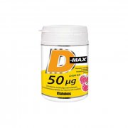 Vitamino D maisto papildas suaugusiems ir paaugliams D-Max 50mcg tab.N90 | Mano Vaistinė