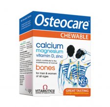 Calcium preparations Osteocare Chewable Tablets, N30 | Mano Vaistinė