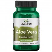 Aloe Vera (Tikrasis alavijas) SWANSON, 100 kapsulių | Mano Vaistinė