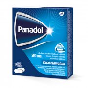 Vaistas skausmui ir karščiavimui mažinti Panadol Optizorb 500mg tabletės N12  | Mano Vaistinė