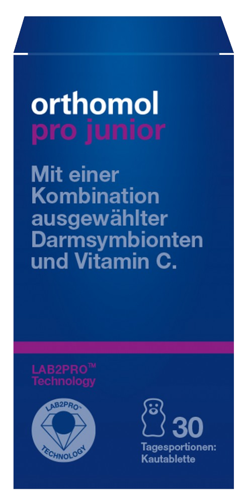ORTHOMOL Pro Junior košļājamās tabletes, 30 gab.