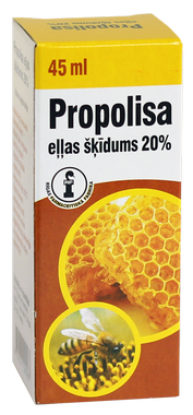 RFF Propolisa Eļļas 20 % šķīdums, 45 ml