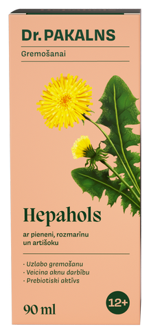 DR. PAKALNS HEPAHOLS šķidrums, 90 ml