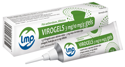 VIROGELS 3 mg/10 mg/g gels, 15 g