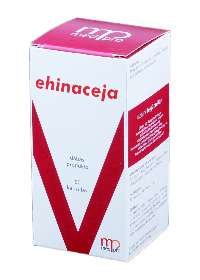MEDPRO Ehinaceja 500 mg kapsulas, 60 gab.
