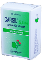 CARSIL 22,5 mg apvalkotās tabletes, 80 gab.