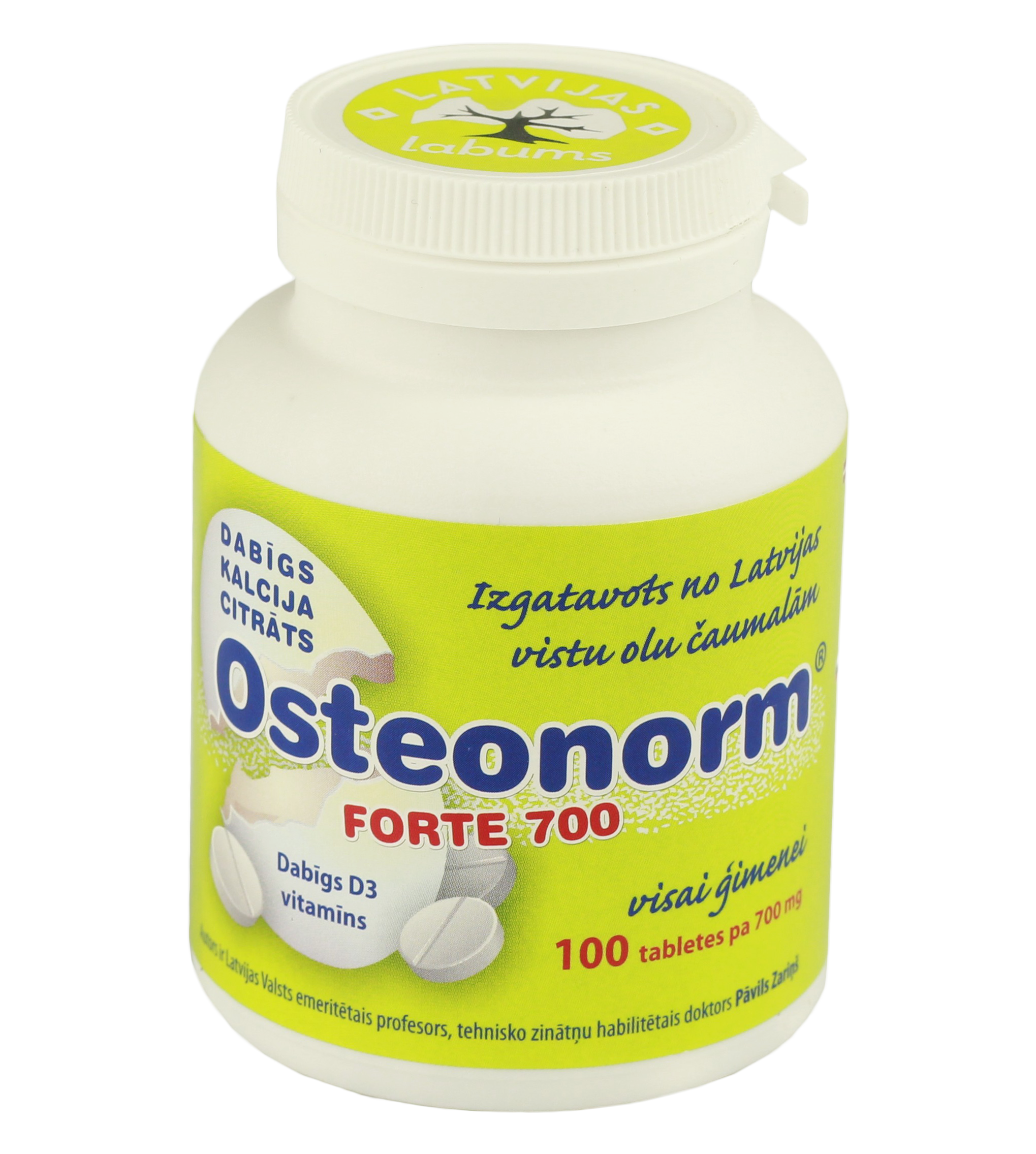 OSTEONORM  Forte 700 tabletes, 100 gab.