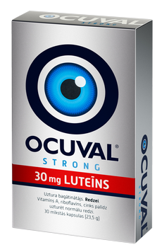 OCUVAL Strong mīkstās kapsulas, 30 gab.