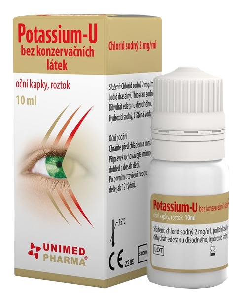 POTASSIUM-U acu pilieni, 10 ml