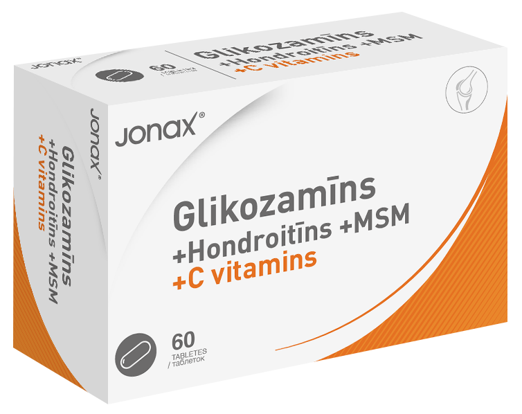 JONAX Glikozamīns tabletes, 60 gab.