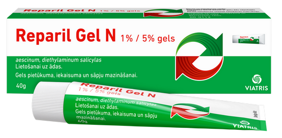 REPARIL GEL N 1 %/5 % gels, 40 g